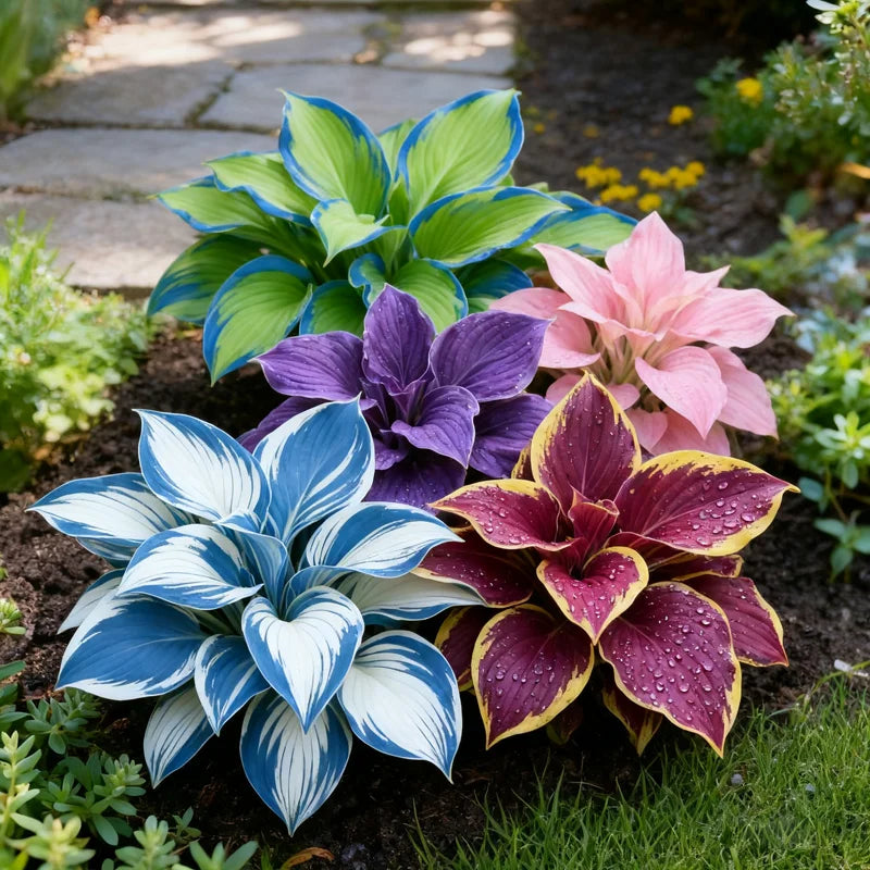 🌞 Easy-to-grow lace hostas for stunning garden borders