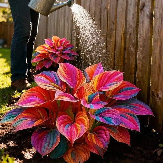 🌈Hosta Seeds Premium Mixed Varieties for AllSeasons-Enhance Flowerbeds Driveways Walkway Edges-Hardy Pest-Resistant Shaded Areas - Indoor & Outdoor Use