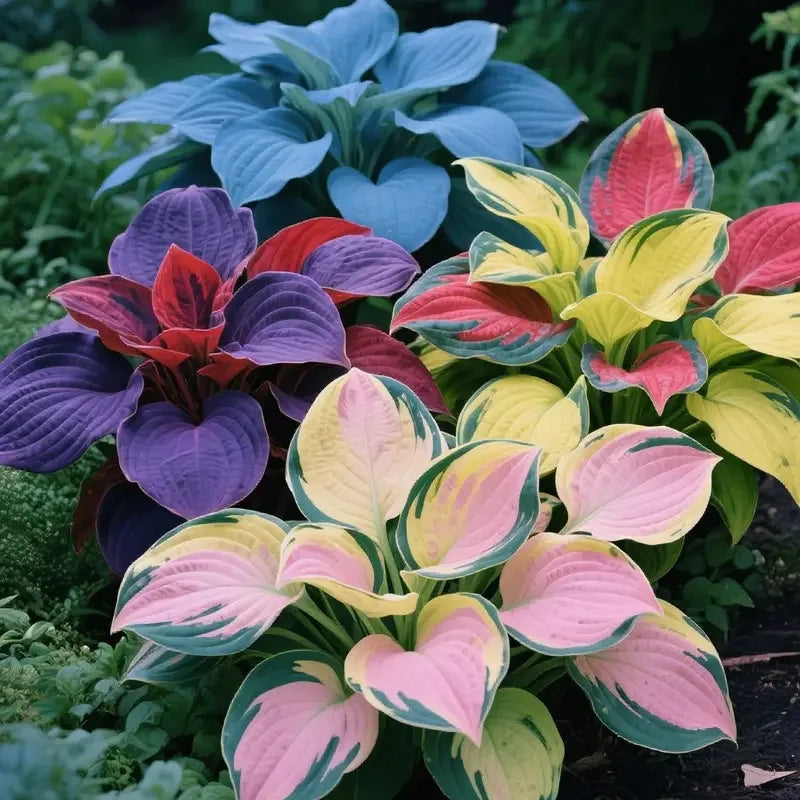 🌞 “Easy-to-Grow Colorful Hostas Seeds/Bulbs for Year-Round Beauty”